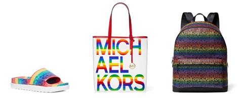 michael kors rainbow collection|Michael Kors pride collection.